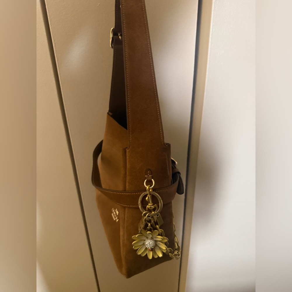 Coach Suede Sienna Hadley Crossbody - Picture 2 of 16